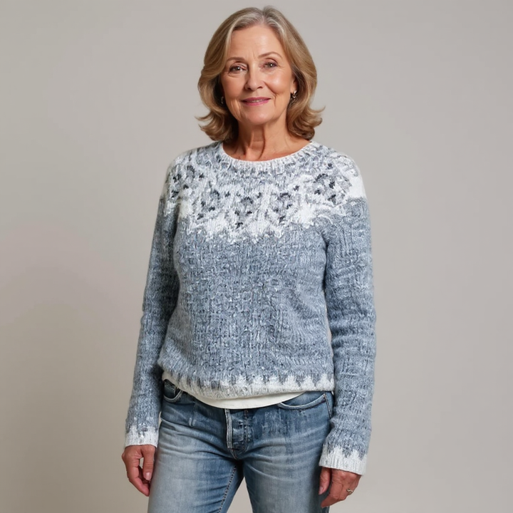 Traditional Icelandic Wool Knit Sweater
