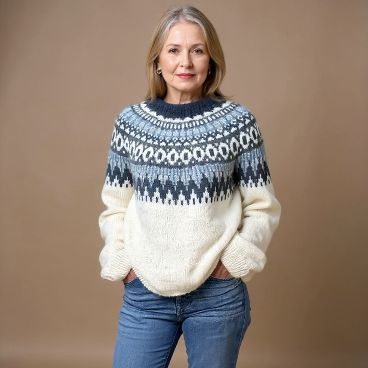 Traditional Icelandic Wool Sweater