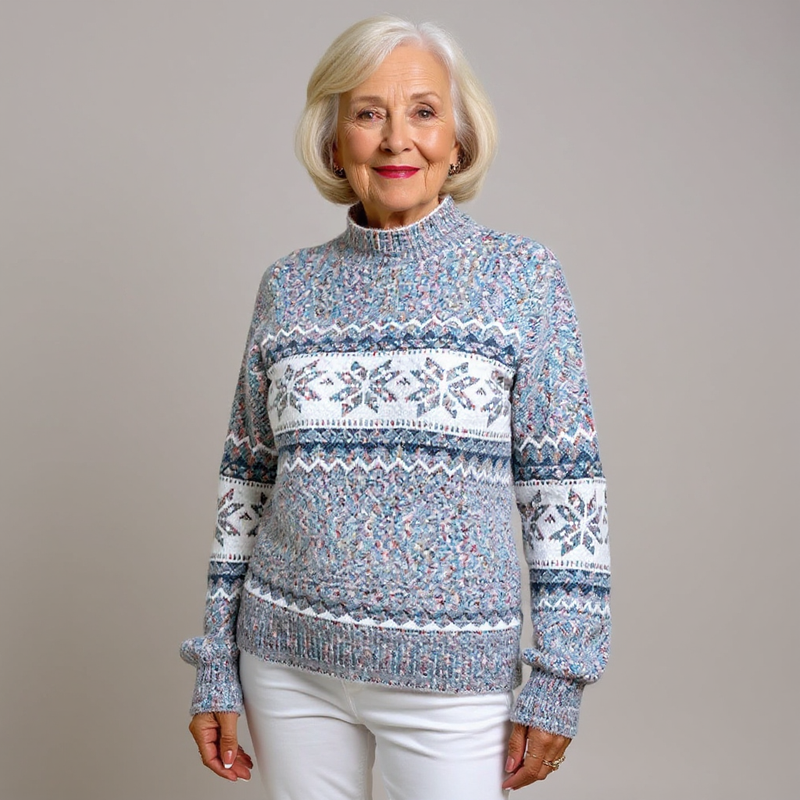 Traditional Icelandic Wool Knit Sweater
