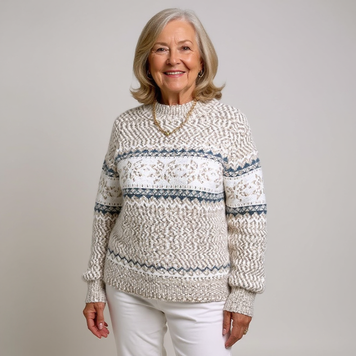 Traditional Icelandic Wool Knit Sweater