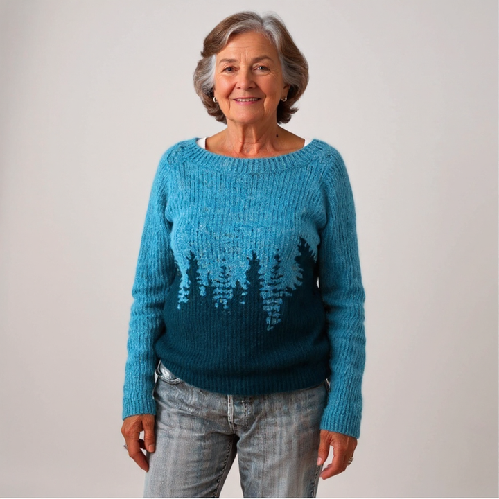 Traditional Icelandic Wool Knit Sweater