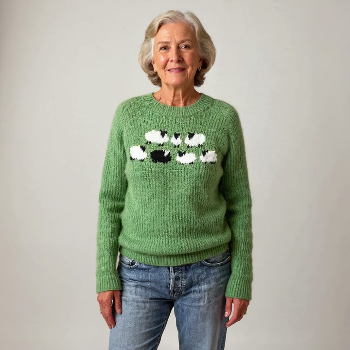 Traditional Icelandic Wool Knit Sweater