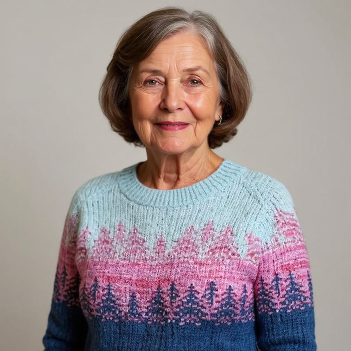 Traditional Icelandic Wool Knit Sweater