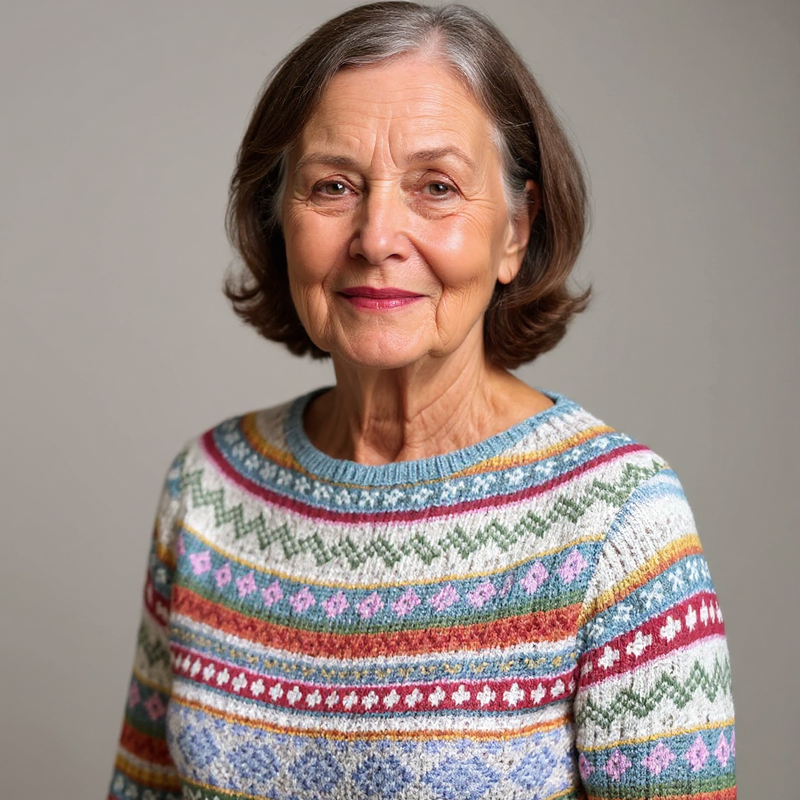 Traditional Icelandic Wool Knit Sweater