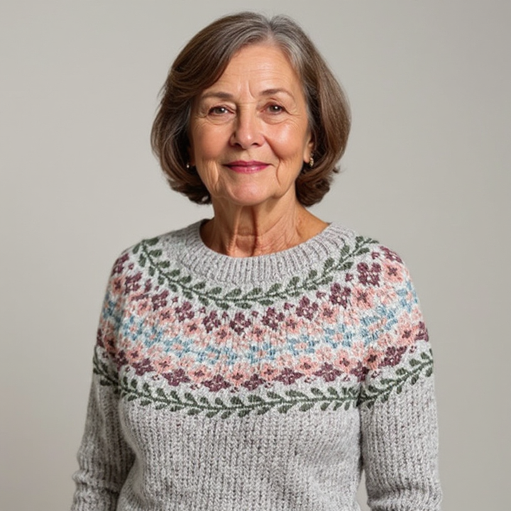 Traditional Icelandic Wool Knit Sweater