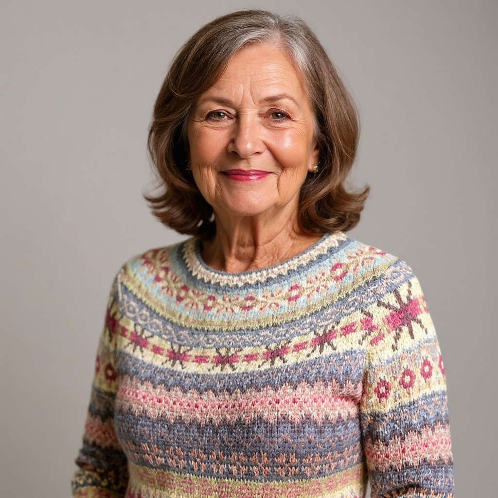 Traditional Icelandic Wool Knit Sweater