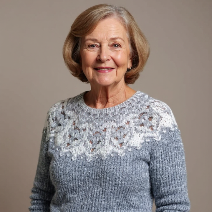 Traditional Icelandic Wool Knit Sweater