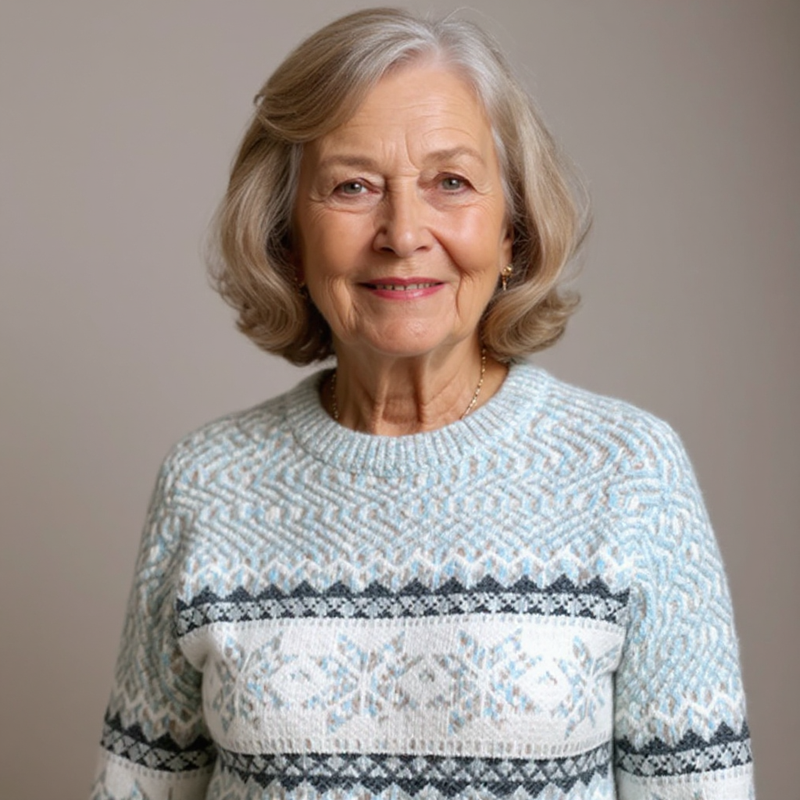 Traditional Icelandic Wool Knit Sweater
