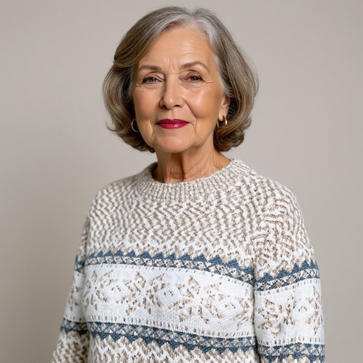 Traditional Icelandic Wool Knit Sweater