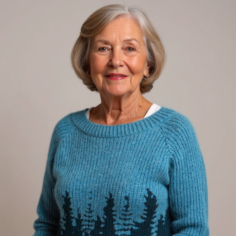 Traditional Icelandic Wool Knit Sweater