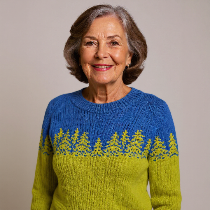 Traditional Icelandic Wool Knit Sweater