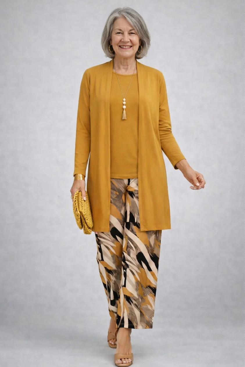 Eva Elegant Three-Piece Women's Set