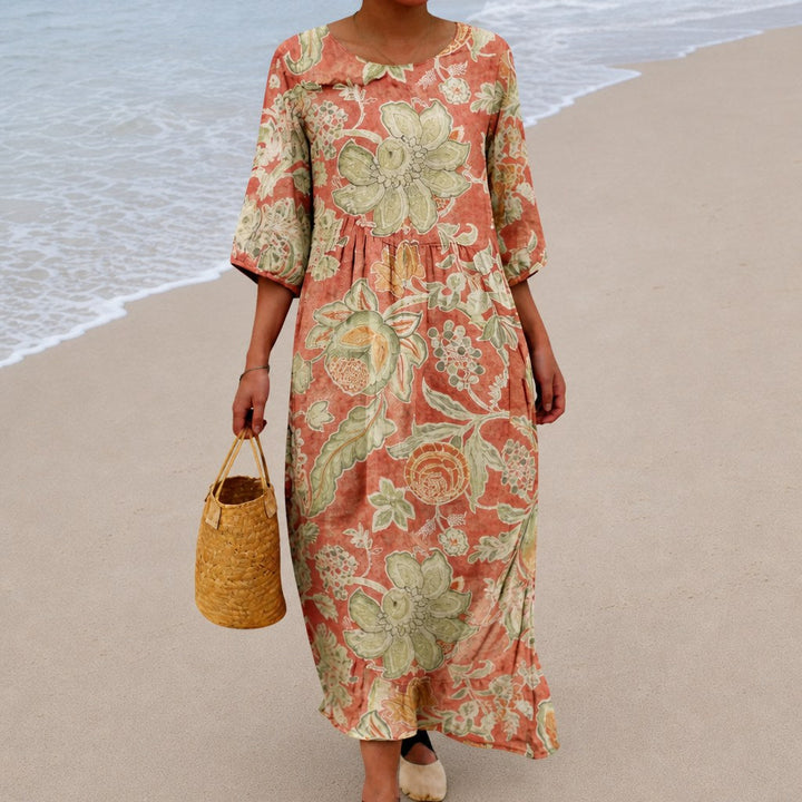 Zoé - Long, flowing, chic and comfortable dress
