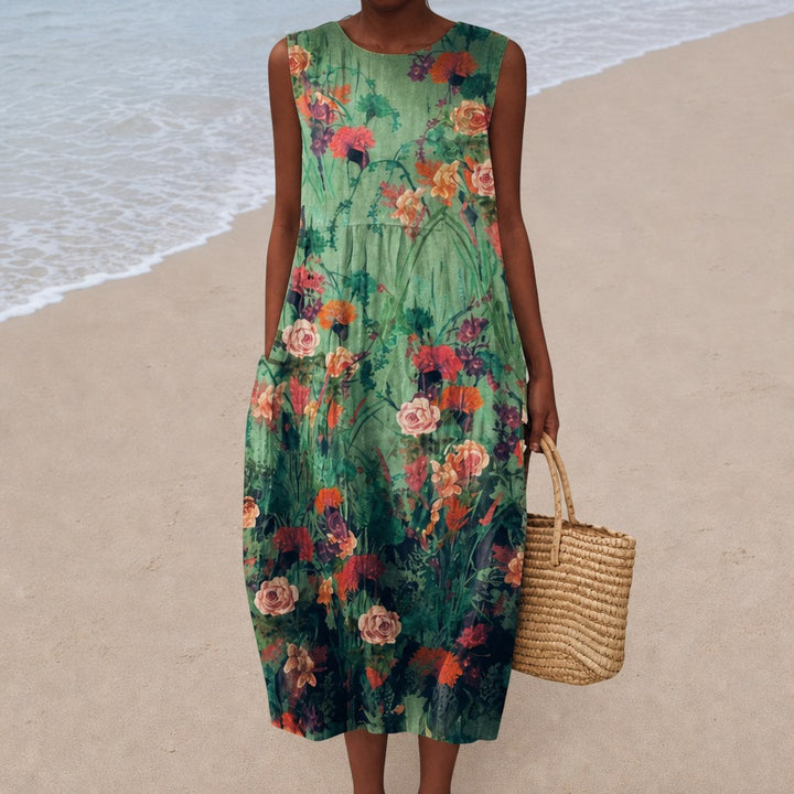 Juliette - Comfortable Summer Dress Without Sleeves