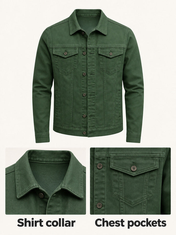 Harry | Green Casual Jacket