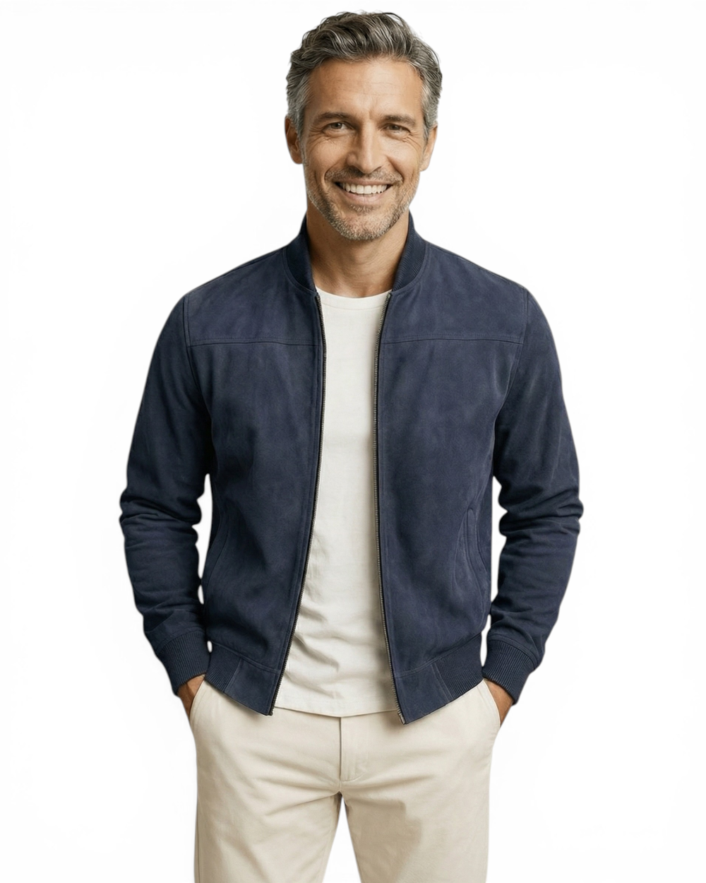 Valerio | Handcrafted Suede Jacket