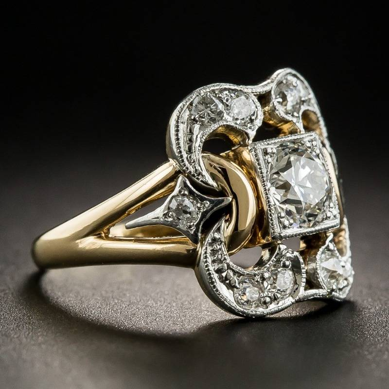Classic Goldring Zirkonia