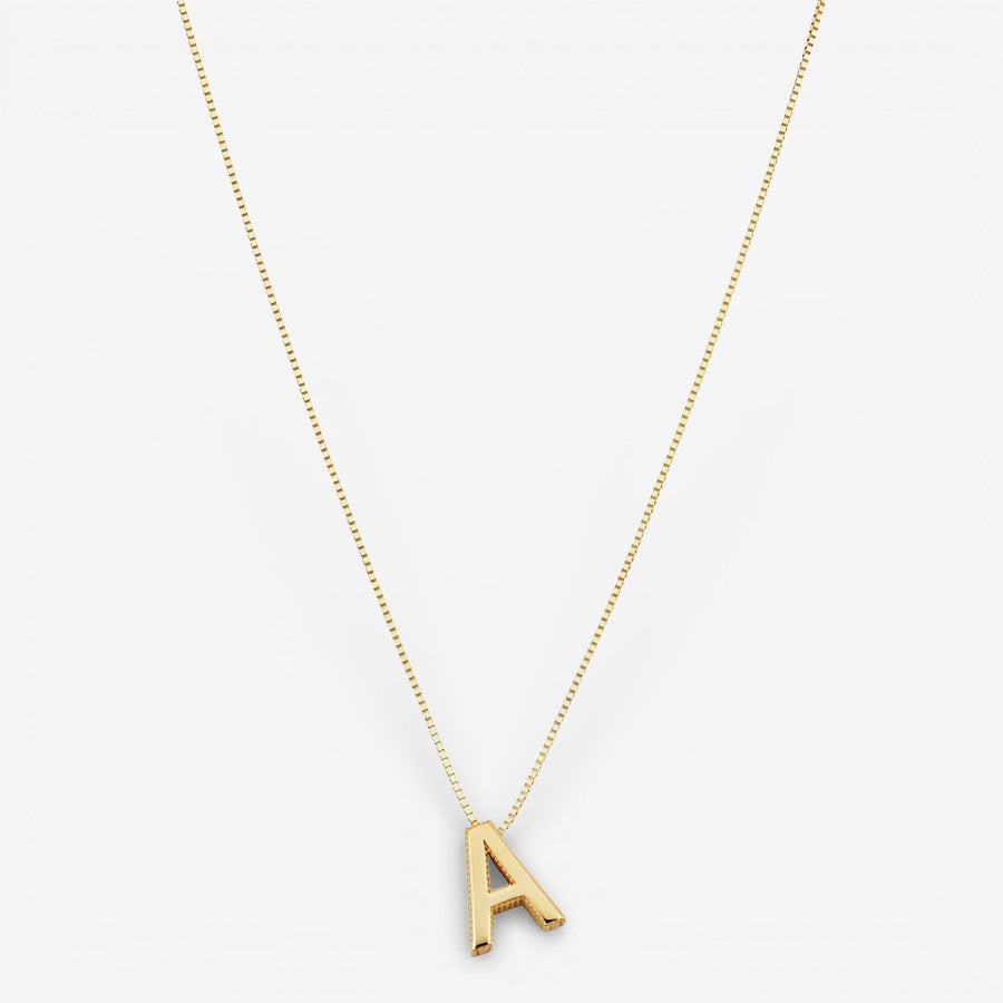 Romantic Letter Initial Necklace