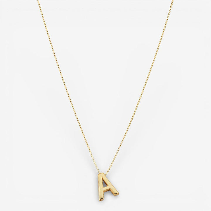 Romantic Letter Initial Necklace