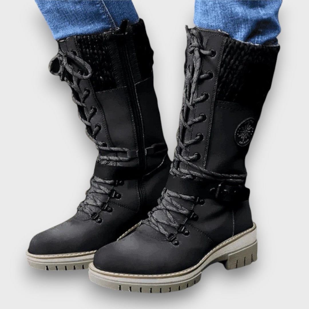 Dawn | Lace-Up Winter Boots