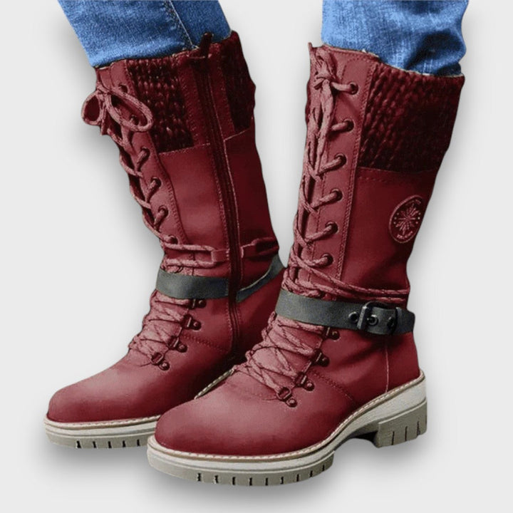Dawn | Lace-Up Winter Boots
