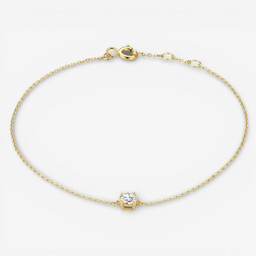 Elegant Moissanite Bracelet