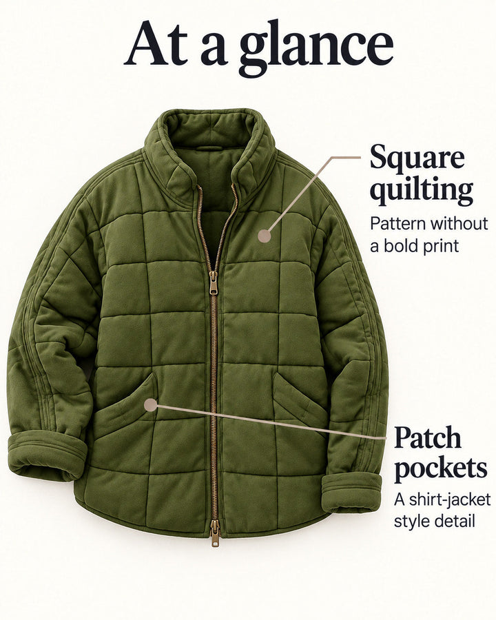 Joanne | Lightweight Quilted Jacket
