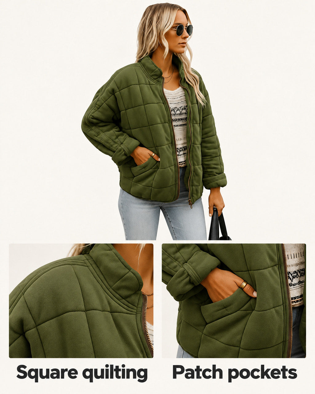 Joanne | Lightweight Quilted Jacket
