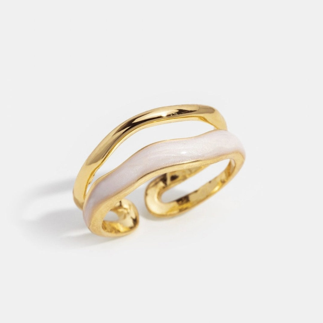 Layered Golden Sahara Ring