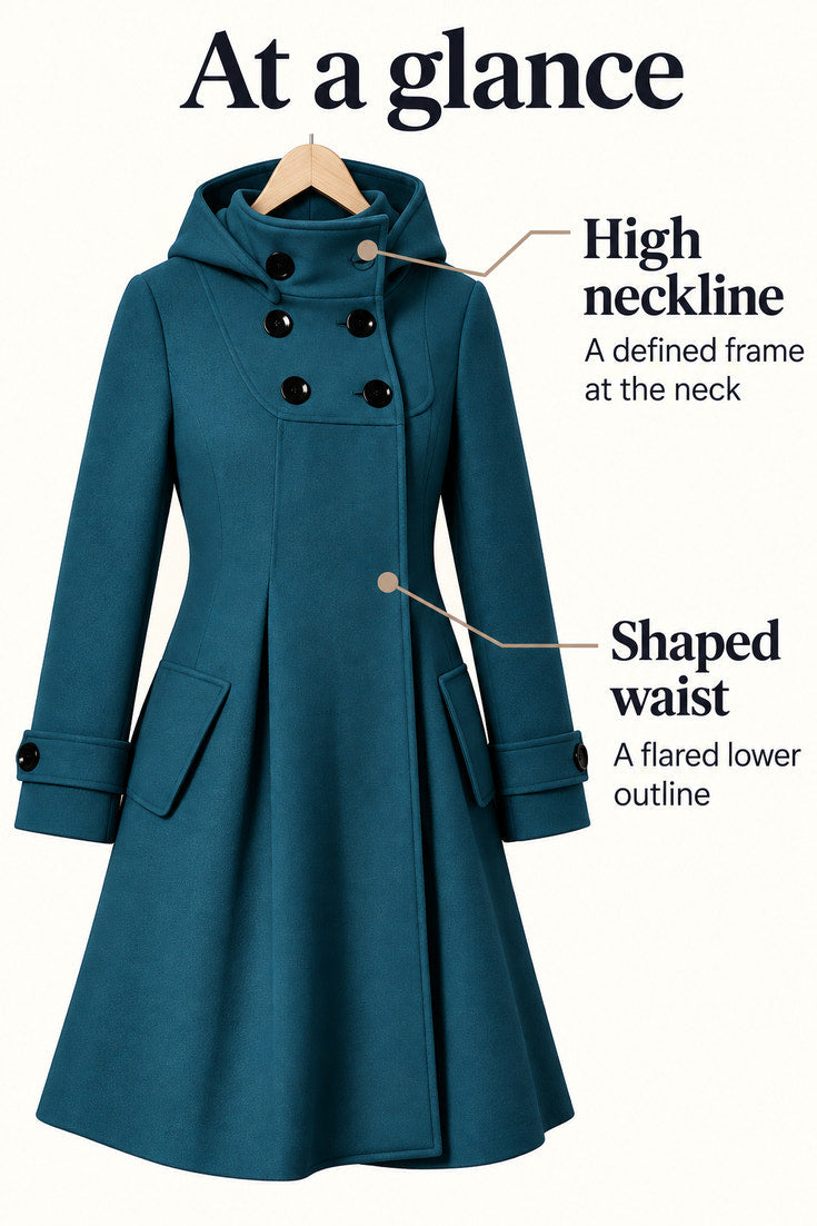 Lindsey | Hooded Long Coat