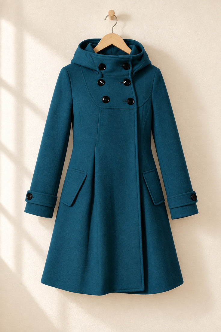 Lindsey | Hooded Long Coat