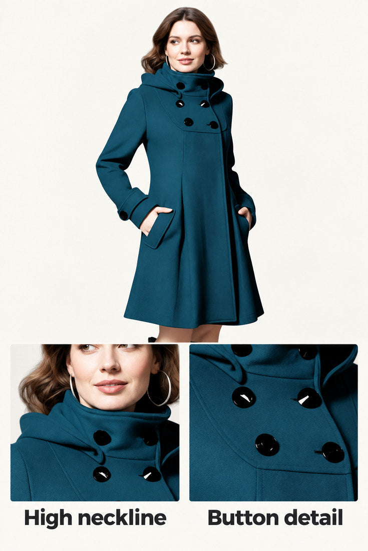 Lindsey | Hooded Long Coat