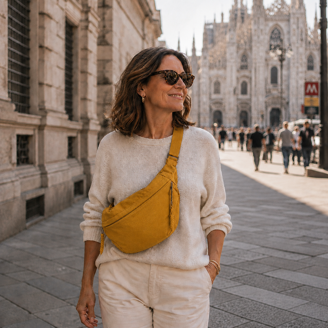 Johanna Shoulder Bag in Ochre - image 4