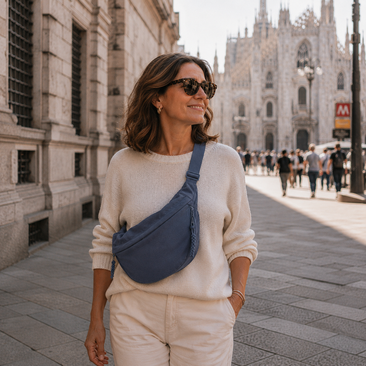 Frieda Shoulder Bag in Blue - image 3
