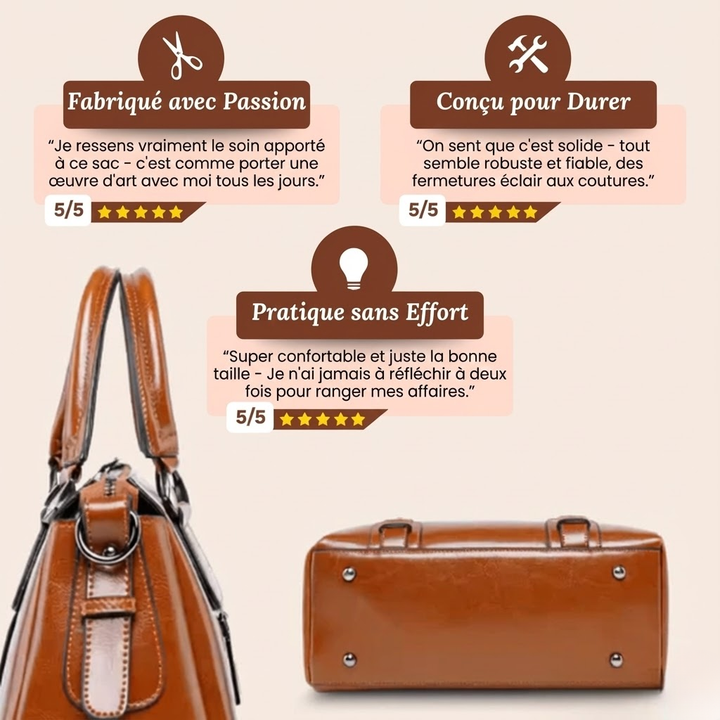Ida | Glamorous Shiny Shoulder Bag
