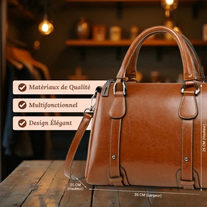 Ida | Glamorous Shiny Shoulder Bag