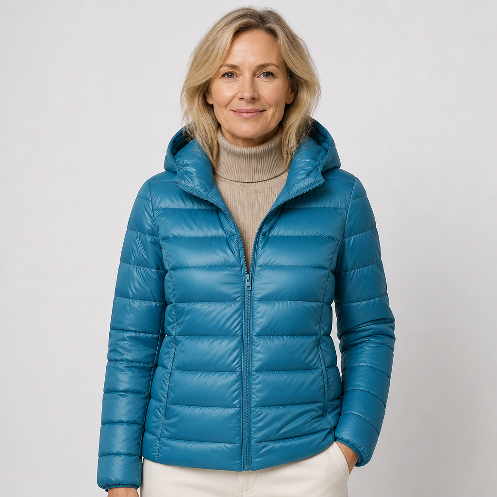 Vera Mid-Season Jacket, Navy Blue