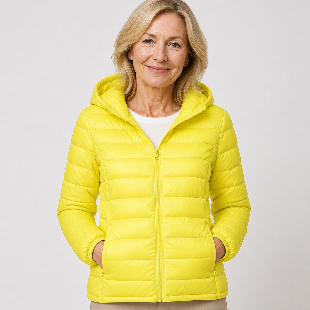 Noor Mid-Season Jacket, Yellow