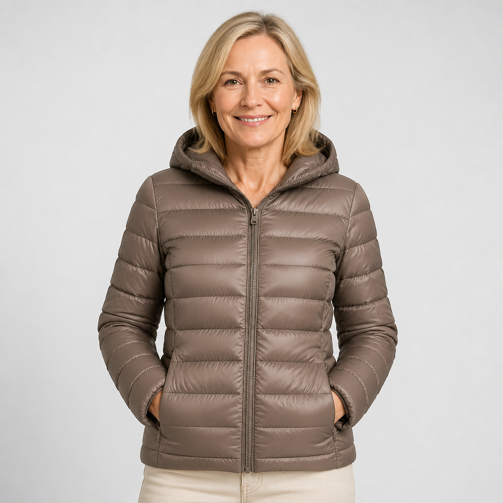 Ingrid Mid-Season Jacket, Champagne