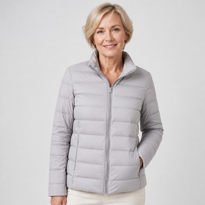 Saskia Mid-Season Jacket, Grey