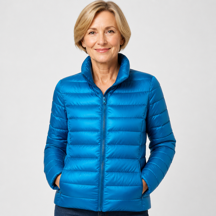 Femke Mid-Season Jacket, Sky Blue