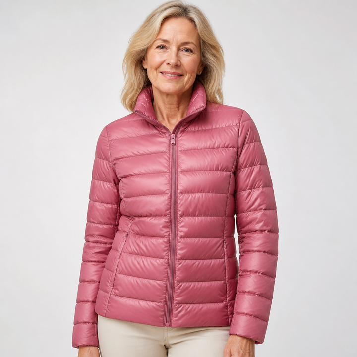 Lotte Mid-Season Jacket, Salmon Pink
