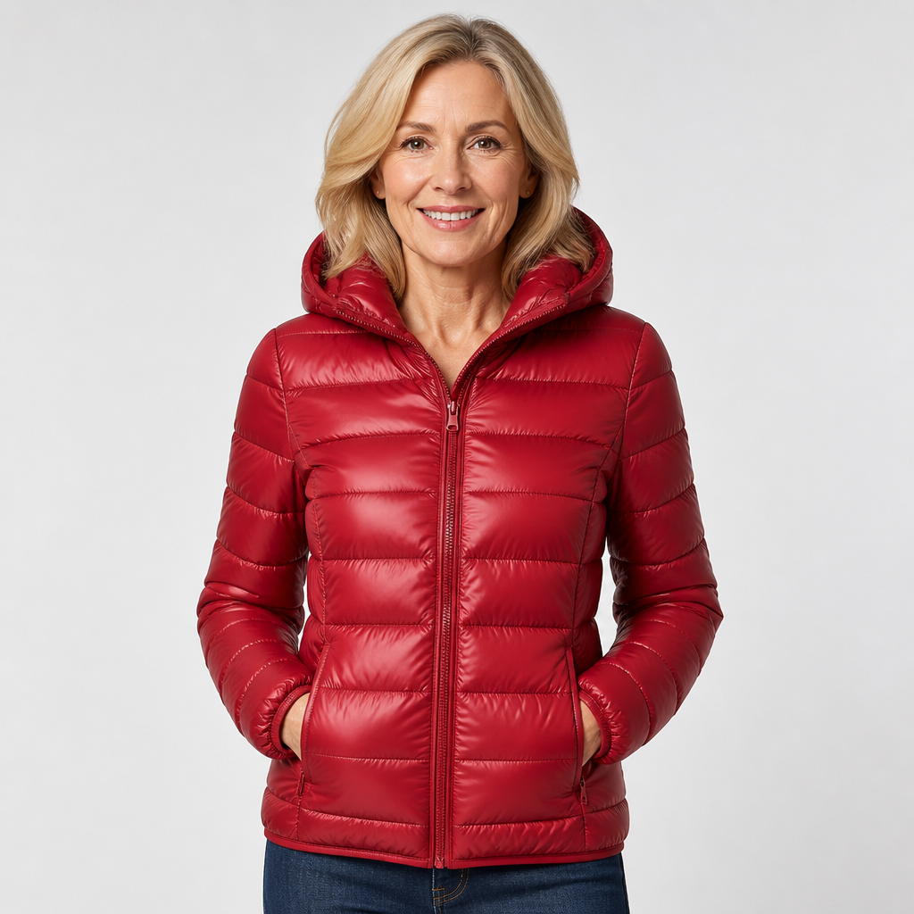 Lieke Transitional Jacket, Dark Red
