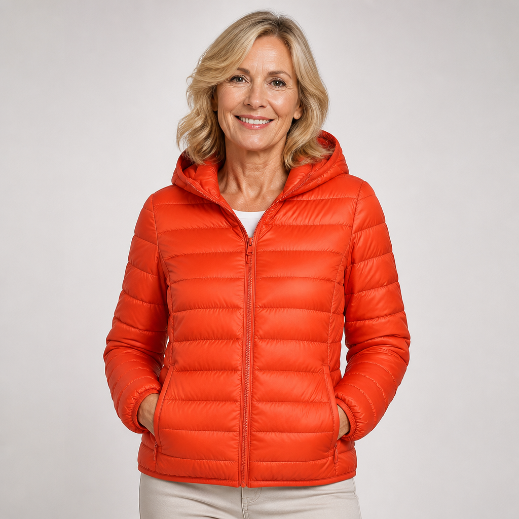 Sara Mid-Season Jacket, Orange