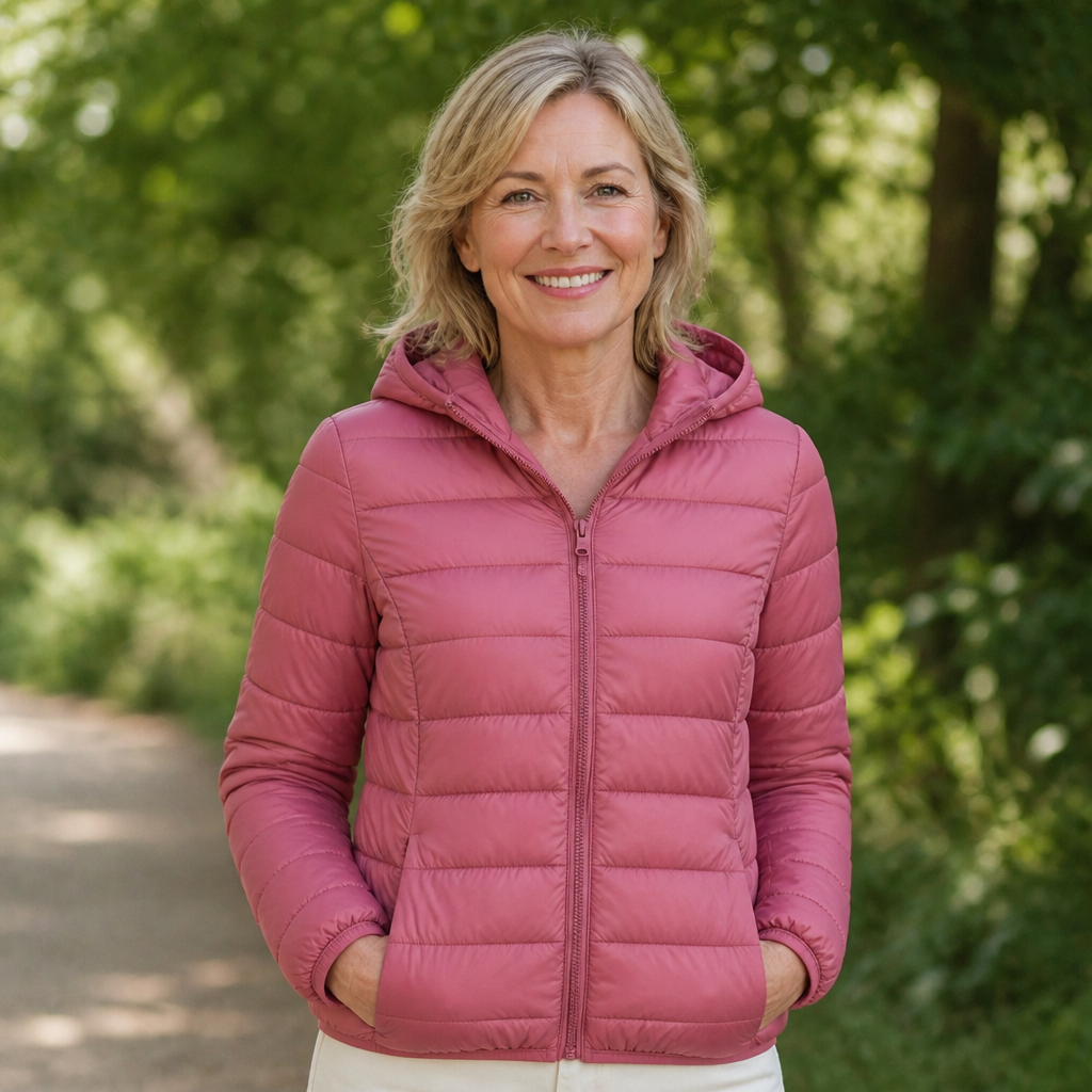 Lynn Mid-Season Jacket, Pink