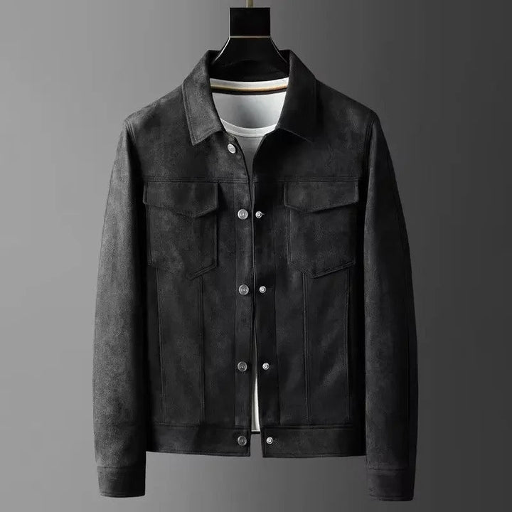 Dante | Smart Faux Leather Jacket