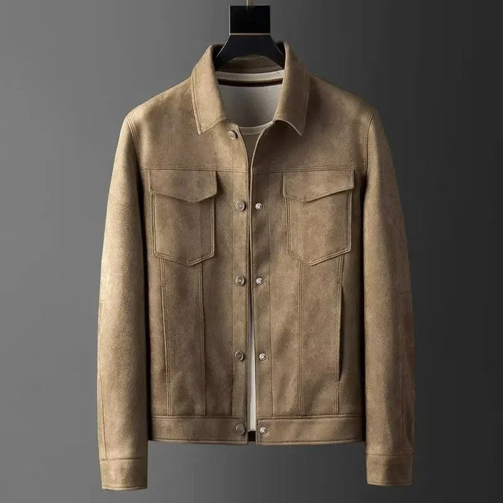 Dante | Smart Faux Leather Jacket