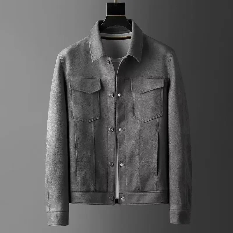 Dante | Smart Faux Leather Jacket