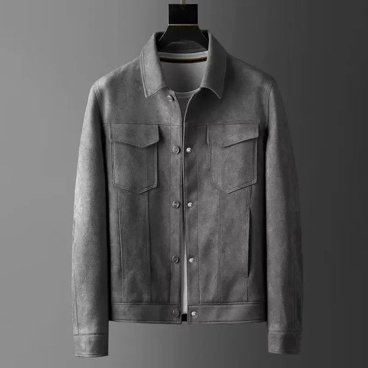 Dante | Smart Faux Leather Jacket