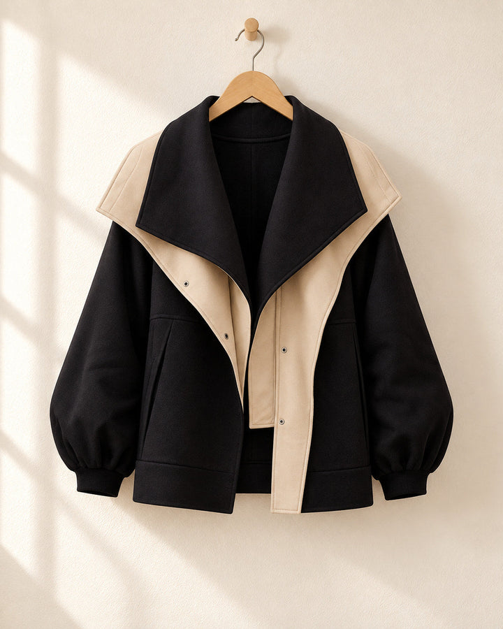 Marisa | Colour-Block Statement Jacket
